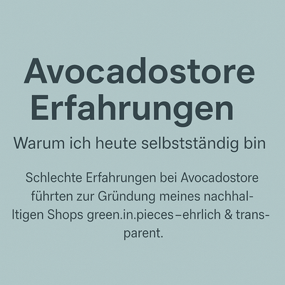 Avocadostore Erfahrungen: Meine Bestellung im Rückblick