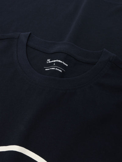 Regenerative Organic Cotton Front Print T-Shirt Night Sky