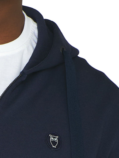 Sweatjacket ASK Regular Zip Hood Kangaroo Badge