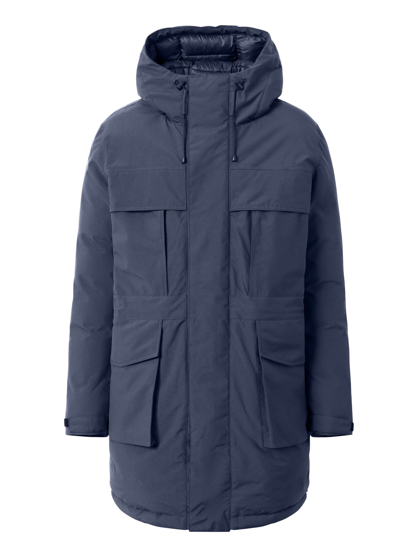 Apex Canvas Long Padded Coat Total Eclipse