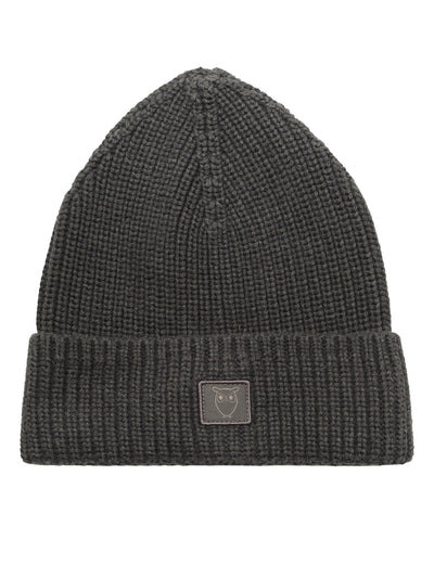 Mütze Rib Hat Dark Grey Melange