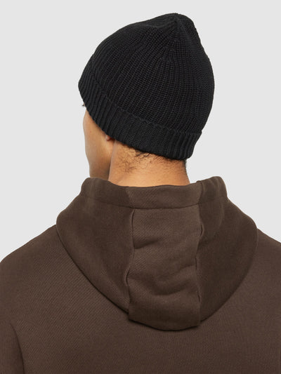 Mütze Rib Hat Black Jet