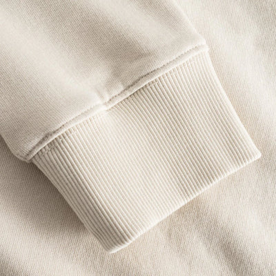 Sweatshirt Malmoe Base Oat White