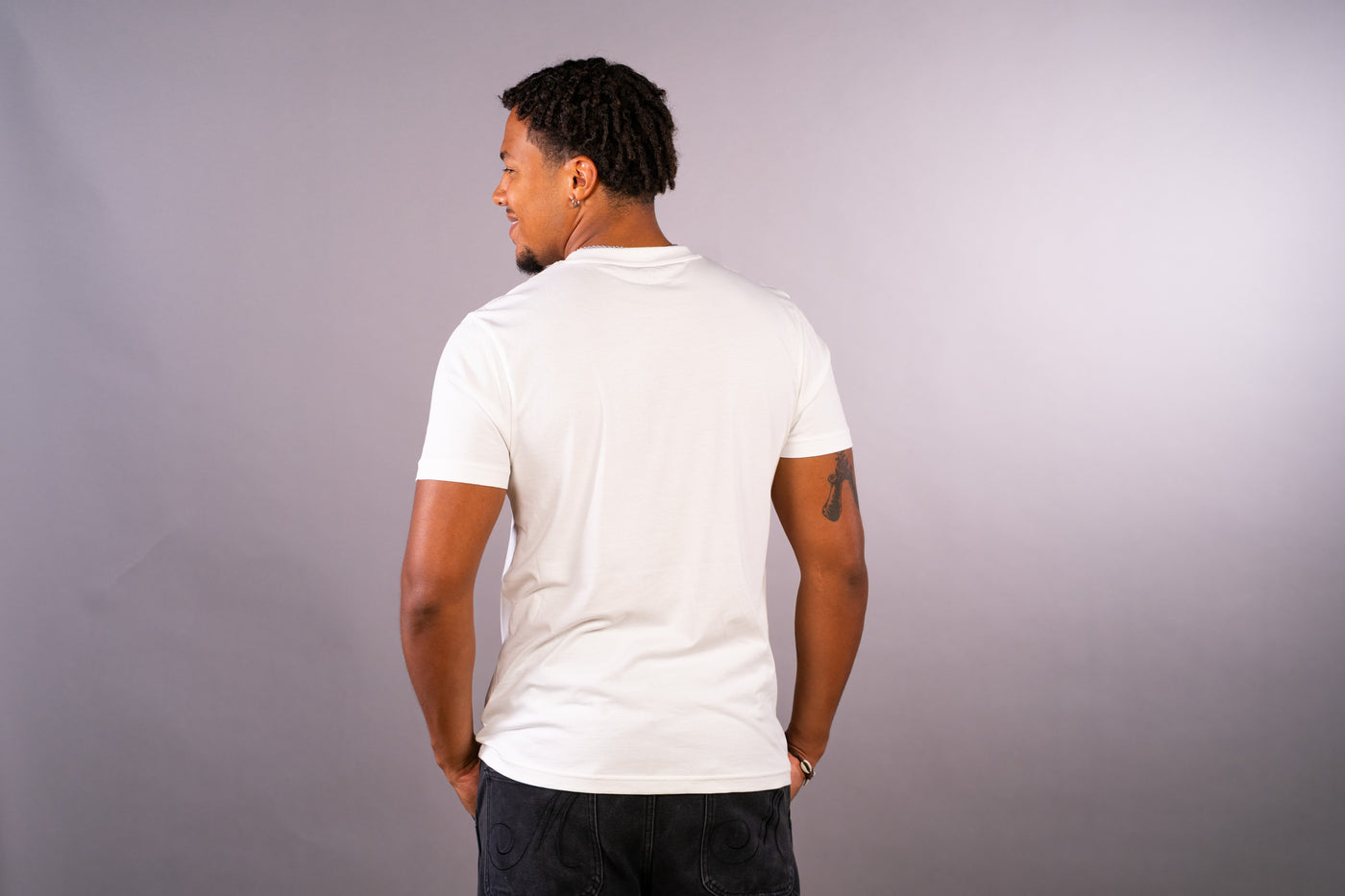 3er Pack Basic T-Shirts Weiß