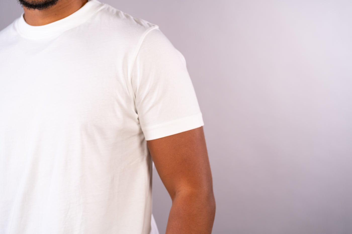 3er Pack Basic T-Shirts Weiß