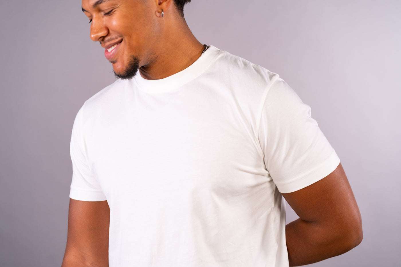 3er Pack Basic T-Shirts Weiß