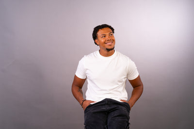 3er Pack Basic T-Shirts Weiß