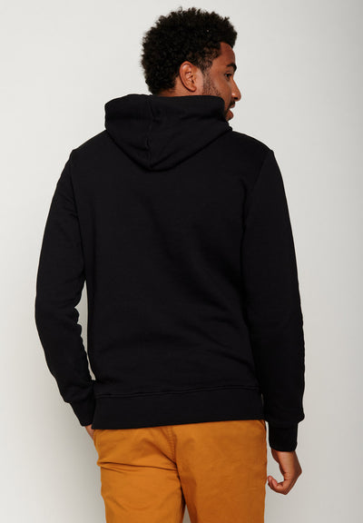 Hoodie Basic Star Black