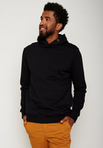 Hoodie Basic Star Black