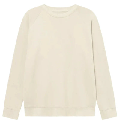 Sweatshirt Malmoe Base Oat White