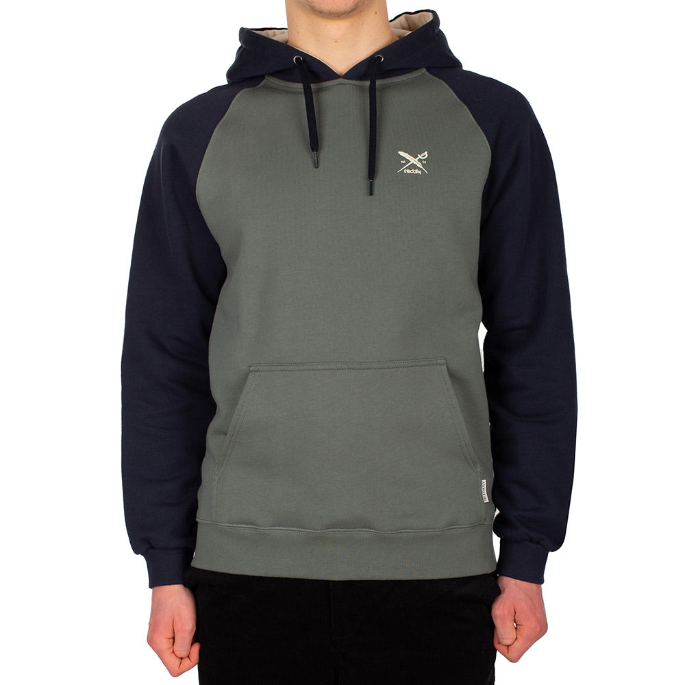 De College Hoodie Jungle Green