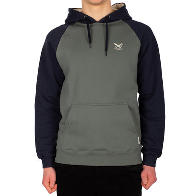 De College Hoodie Jungle Green