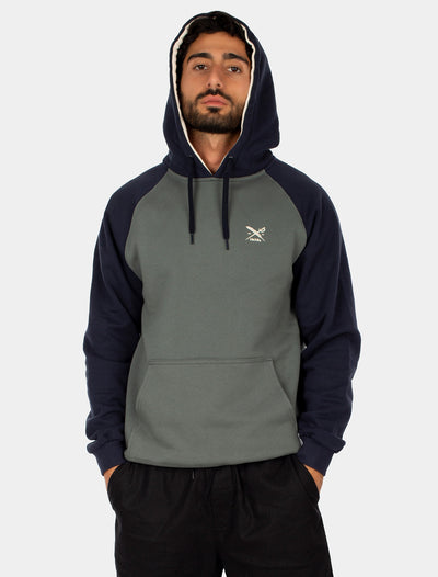 De College Hoodie Jungle Green