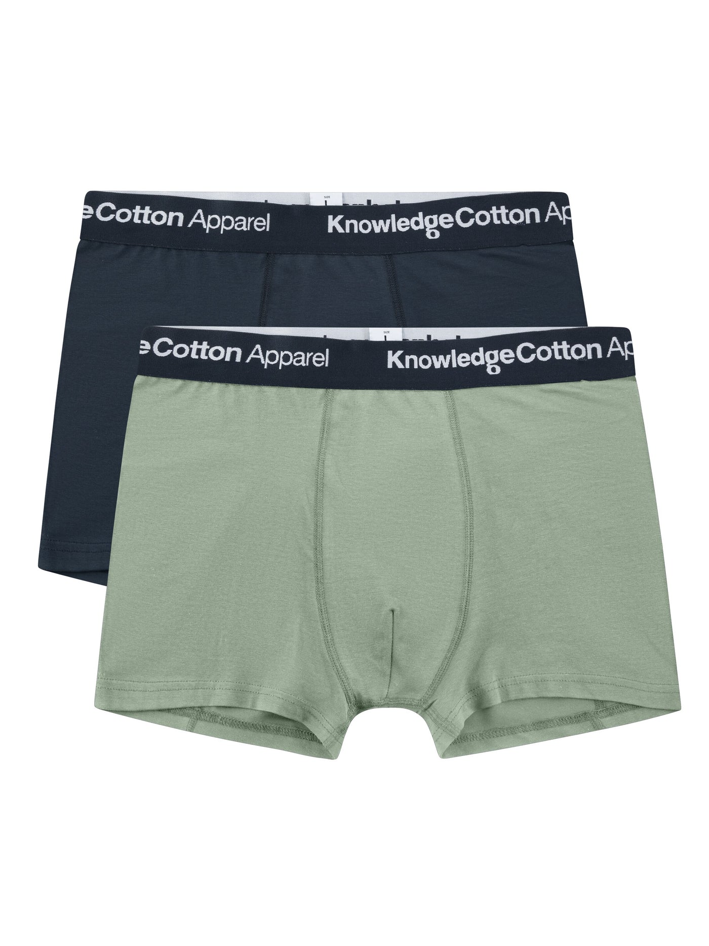 2-pack Boxer Briefs Underwear Lily Pad von Knowledge Cotton Apparel.