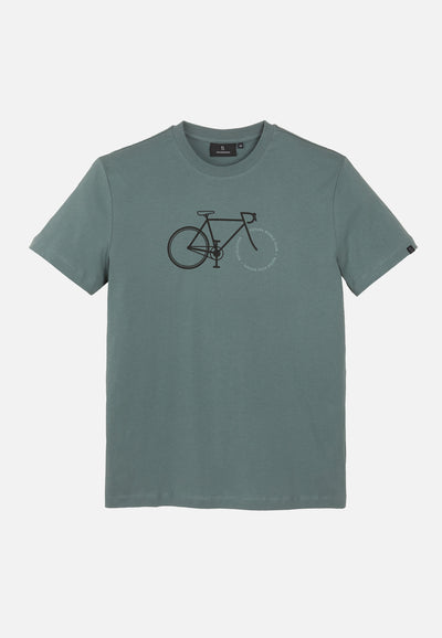 T-Shirt Agave Bike Letters Eukalyptus