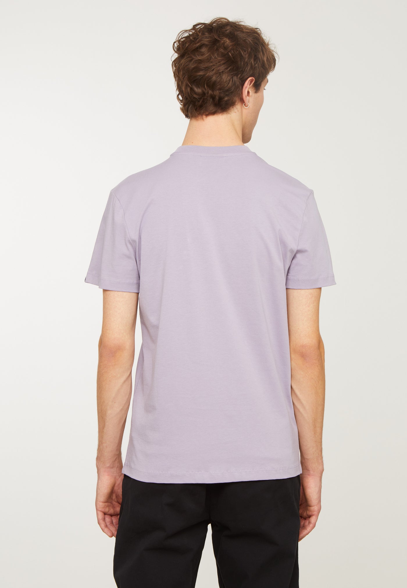 T-Shirt Agave Bike Letters Grey Lilac