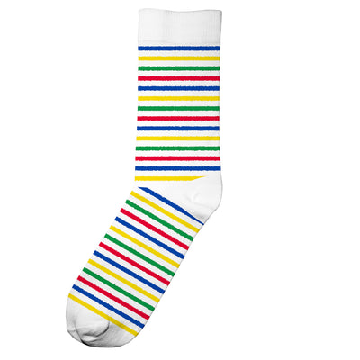 Dedicated - Socks Sigtuna Color Stripes. Socken. Nachhaltige Kleidung für Männer. Bio, fair & vegan. green.in.pieces