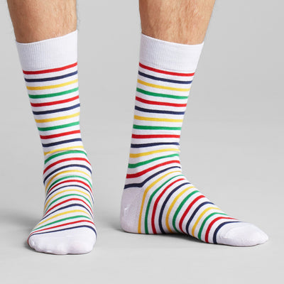 Socken Sigtuna Color Stripes