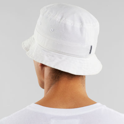 Bucket Hat Dedicated Logo White Weiß