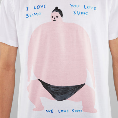 T-Shirt Stockholm We Love Sumo White