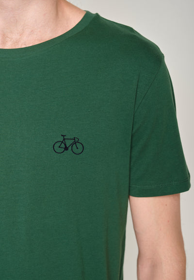 T-Shirt Bike Solo Guide Bottle Green