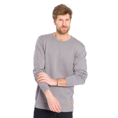Knitted Flachstrickpullover von Bleed Clothing in Grau.